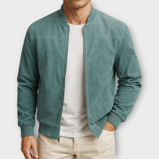 Pablo | Chaqueta de ante sintético para hombre