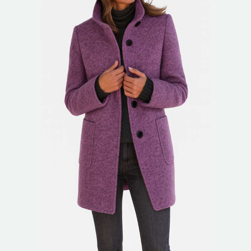 CRISTINA™ | Chaqueta de mujer con cuello alto