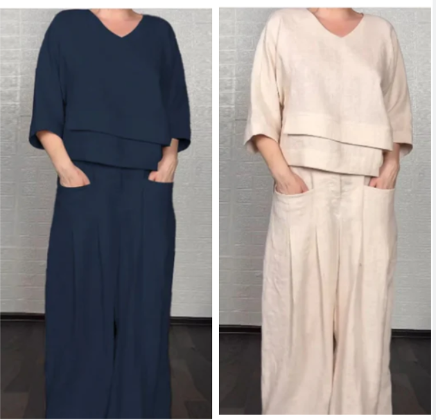 Conjunto Breeze Algodón y Lino