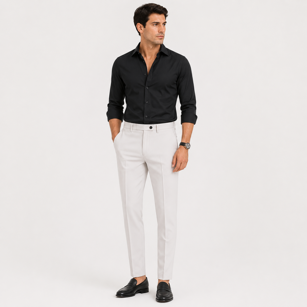 Hugo | Pantalón de vestir recto de verano