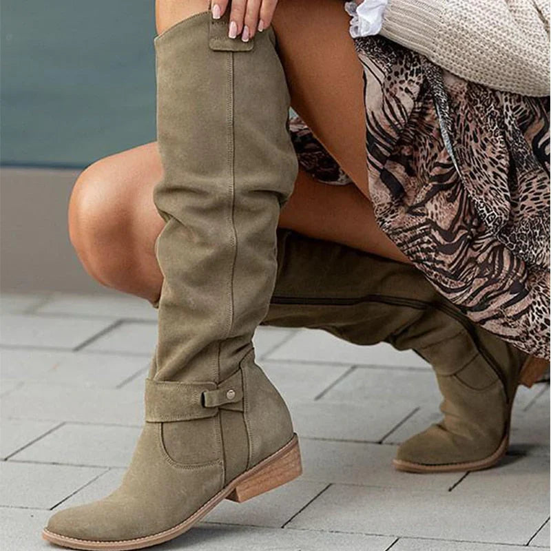 Botas de efecto ante cómodas y cálidas