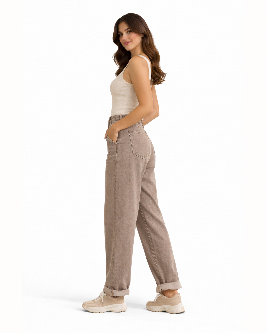 Vaqueros Balloon Taupe