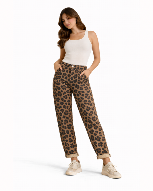 Vaqueros Balloon Leopardo