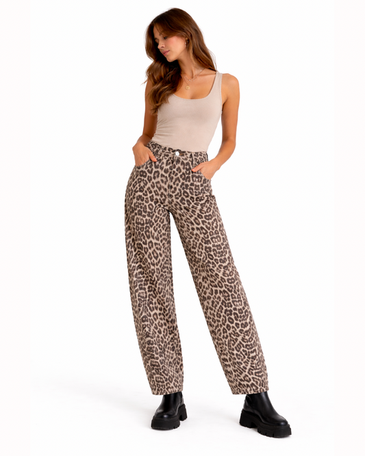 Vaqueros Balloon Leopardo