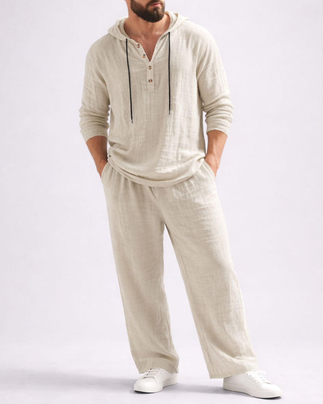 Conjunto de Sudadera con Capucha y Pantalón Jogger
