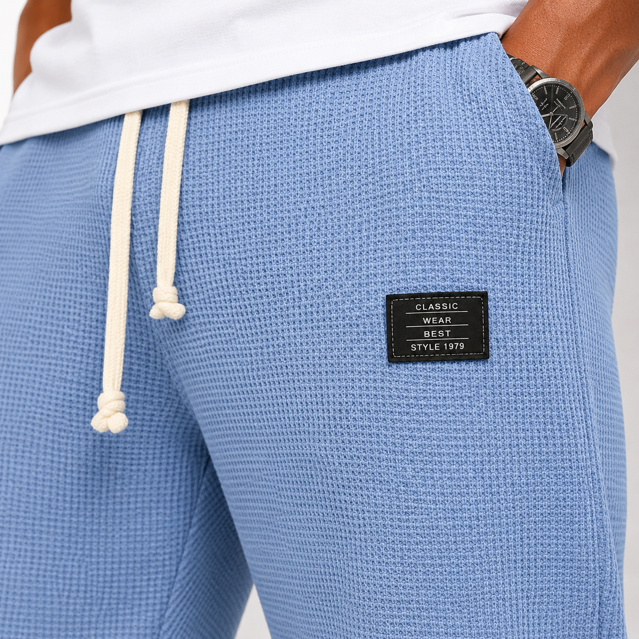 Diego | Pantalón ancho con cintura ajustable