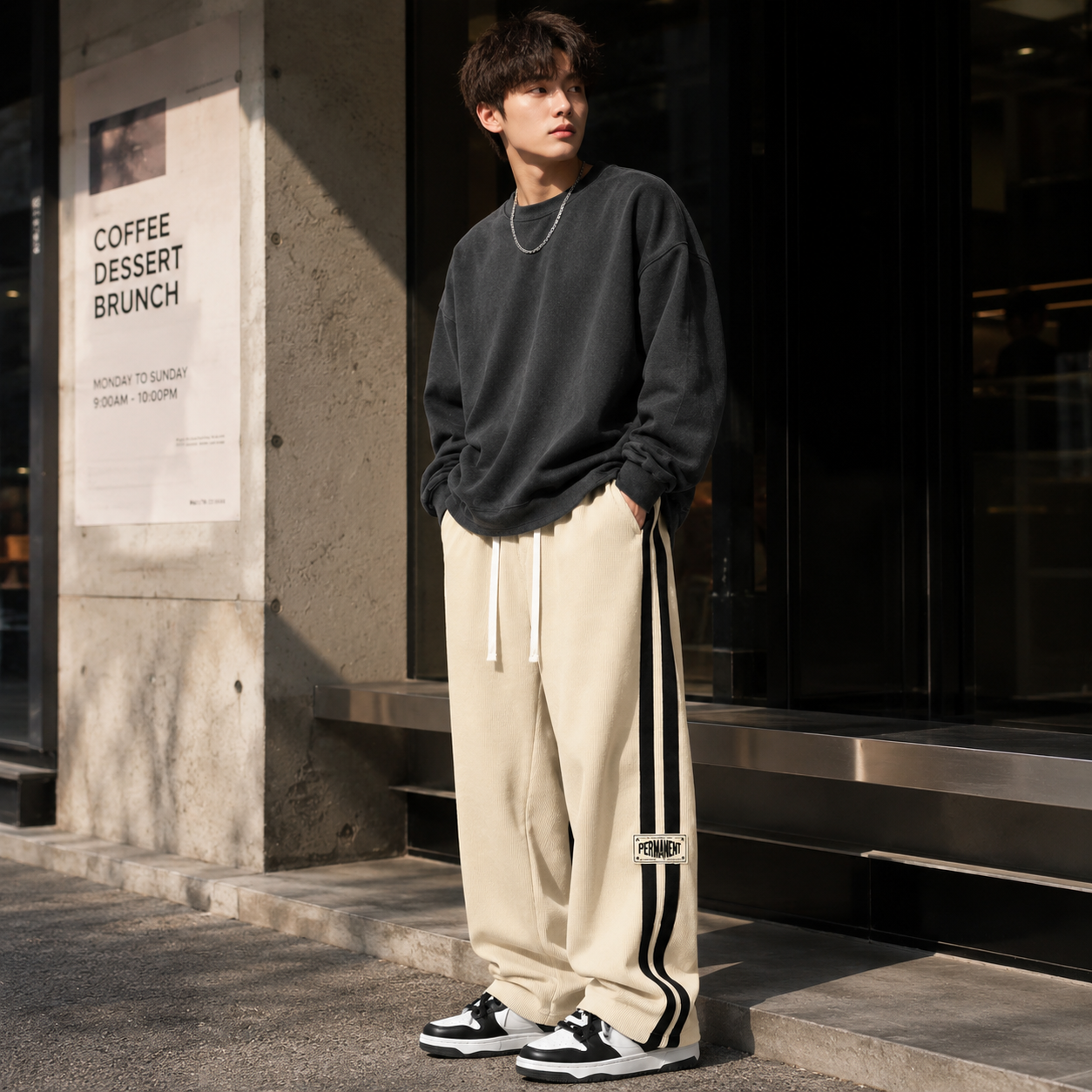 Jorge | Pantalones de pana anchos