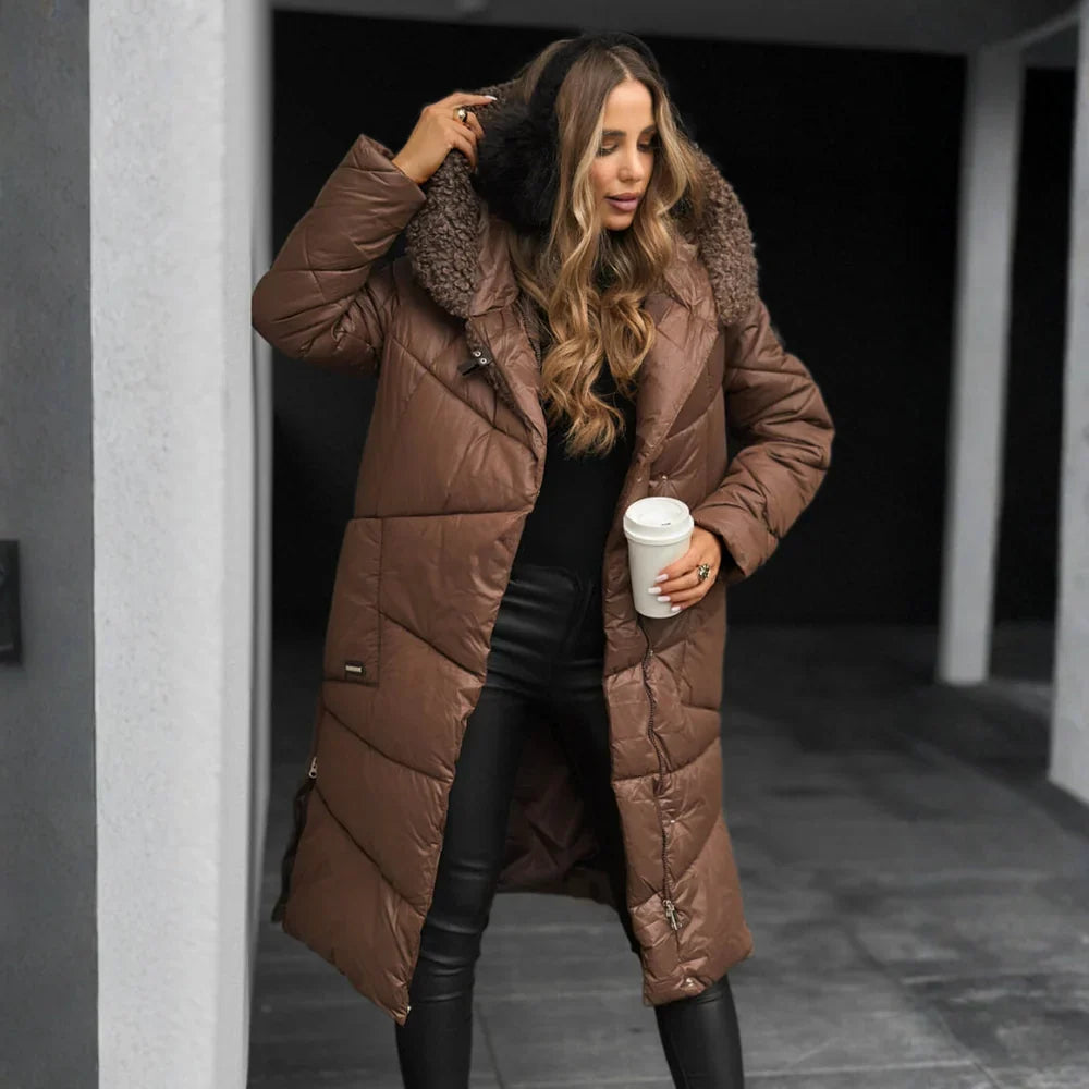 Elena | Abrigo de Invierno Acolchado