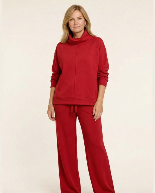 Conjunto casual elegante de dos piezas