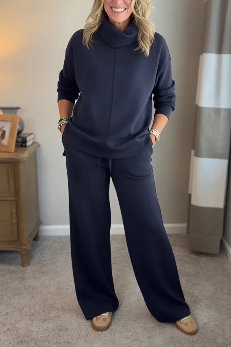 Conjunto casual elegante de dos piezas