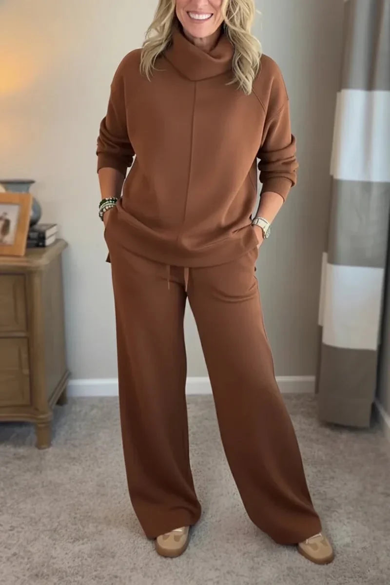 Conjunto casual elegante de dos piezas