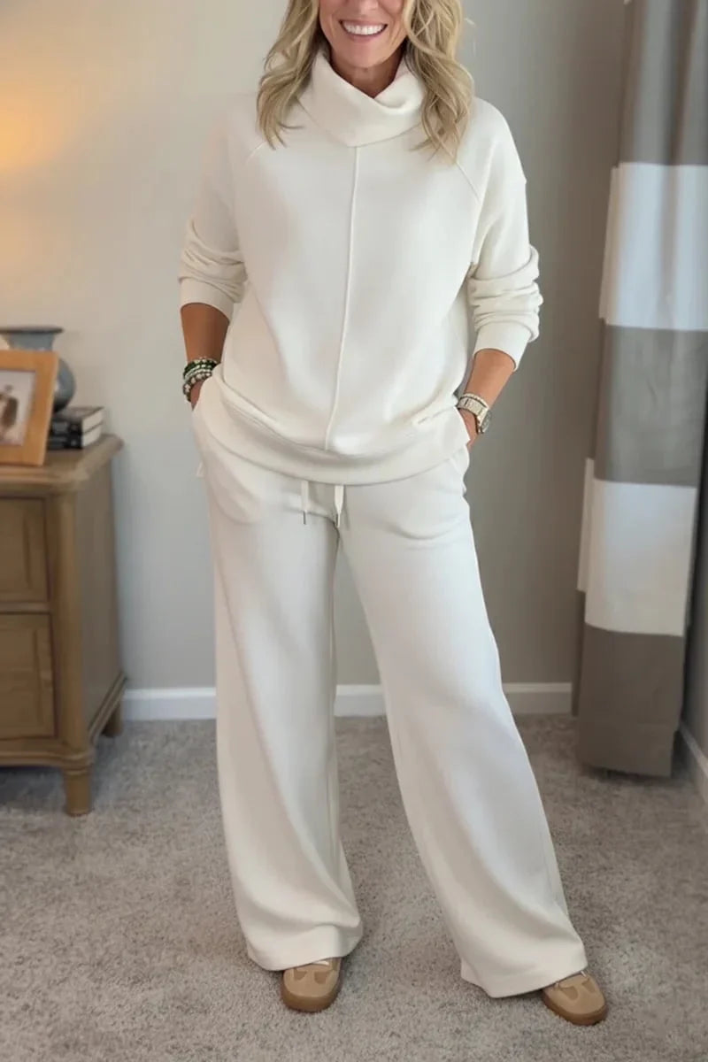 Conjunto casual elegante de dos piezas