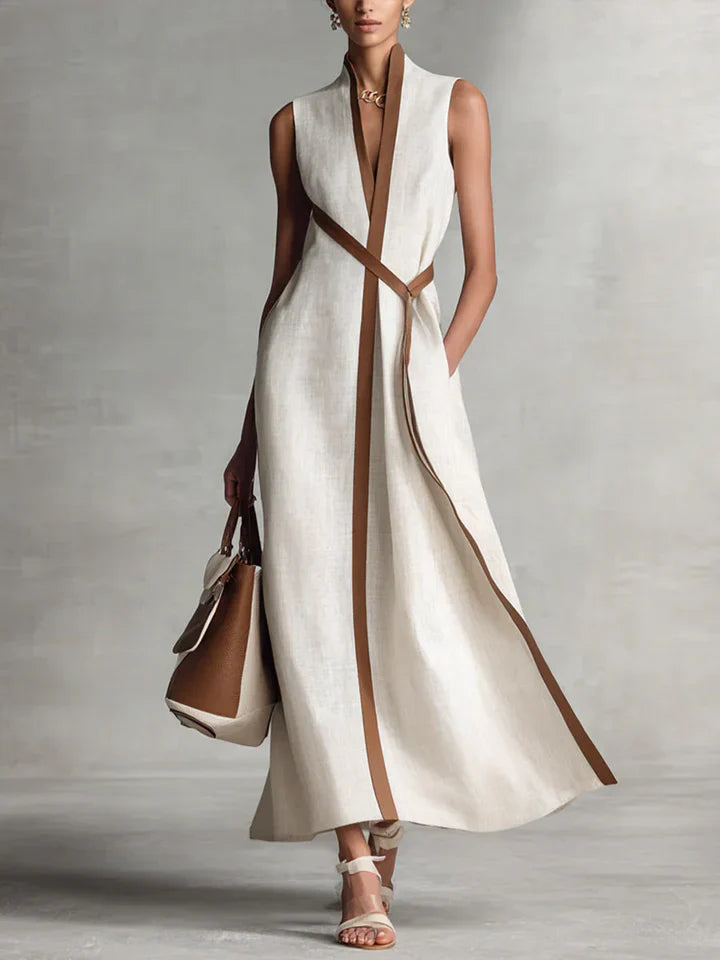 Elvira | Vestido de lino ligero