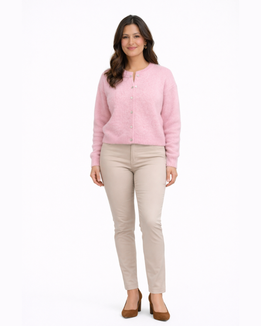 Cárdigan Spring Rosa