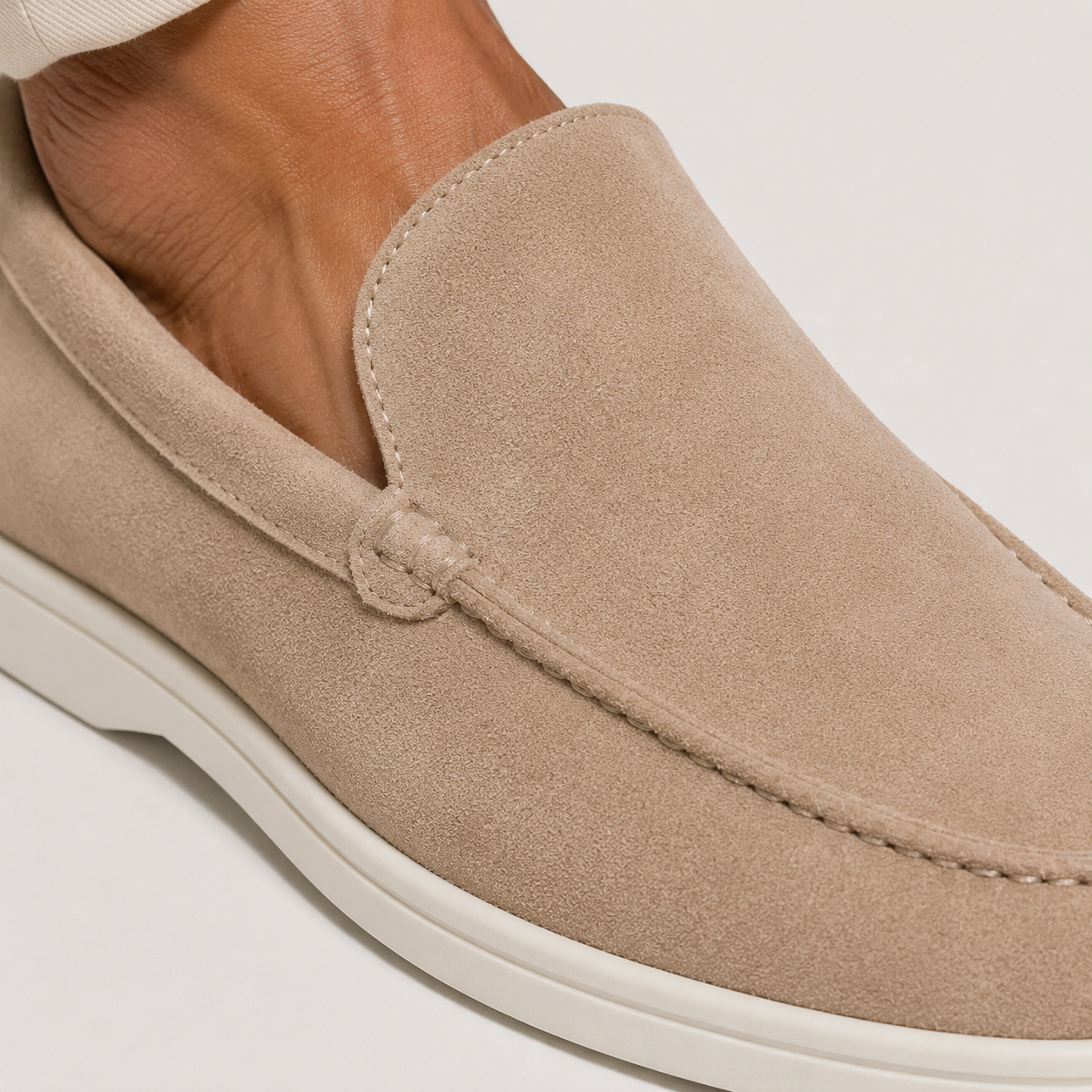 Enzo | Mocasines de ante clásicos