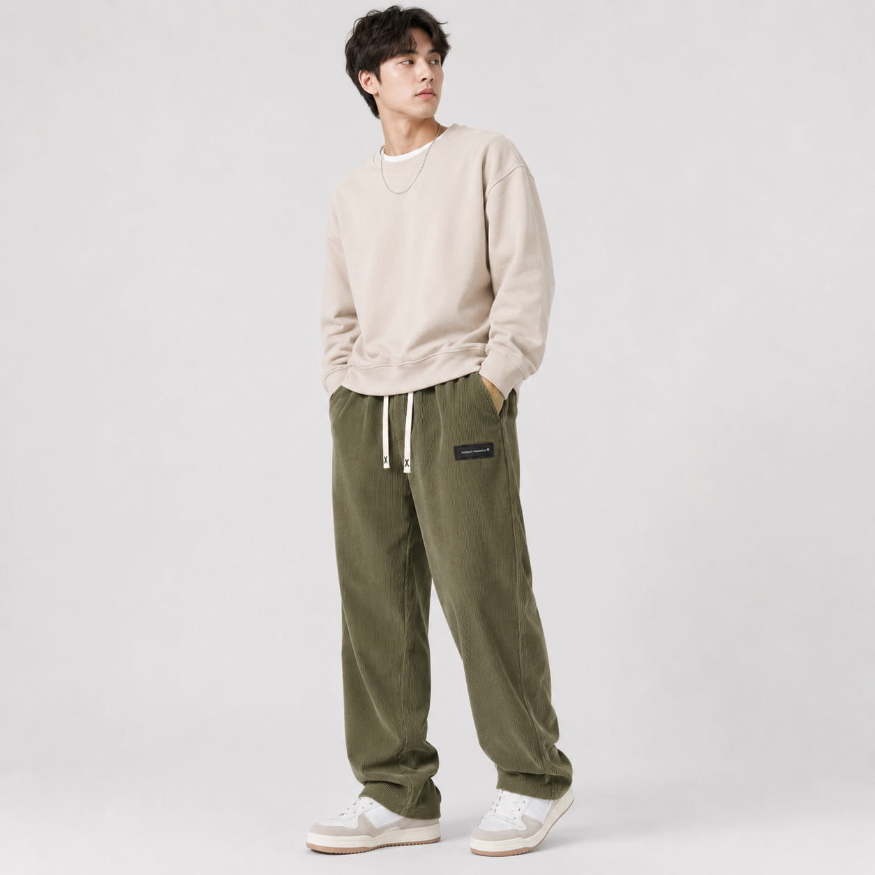 Mario | Pantalones de Pana de Tejido Suave