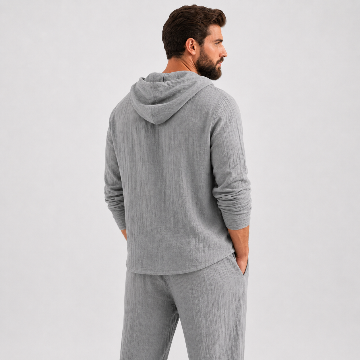 Conjunto de Sudadera con Capucha y Pantalón Jogger