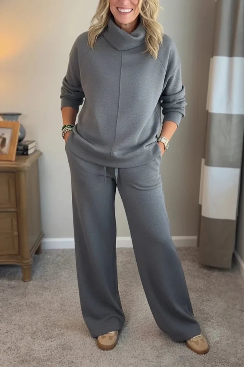Conjunto casual elegante de dos piezas