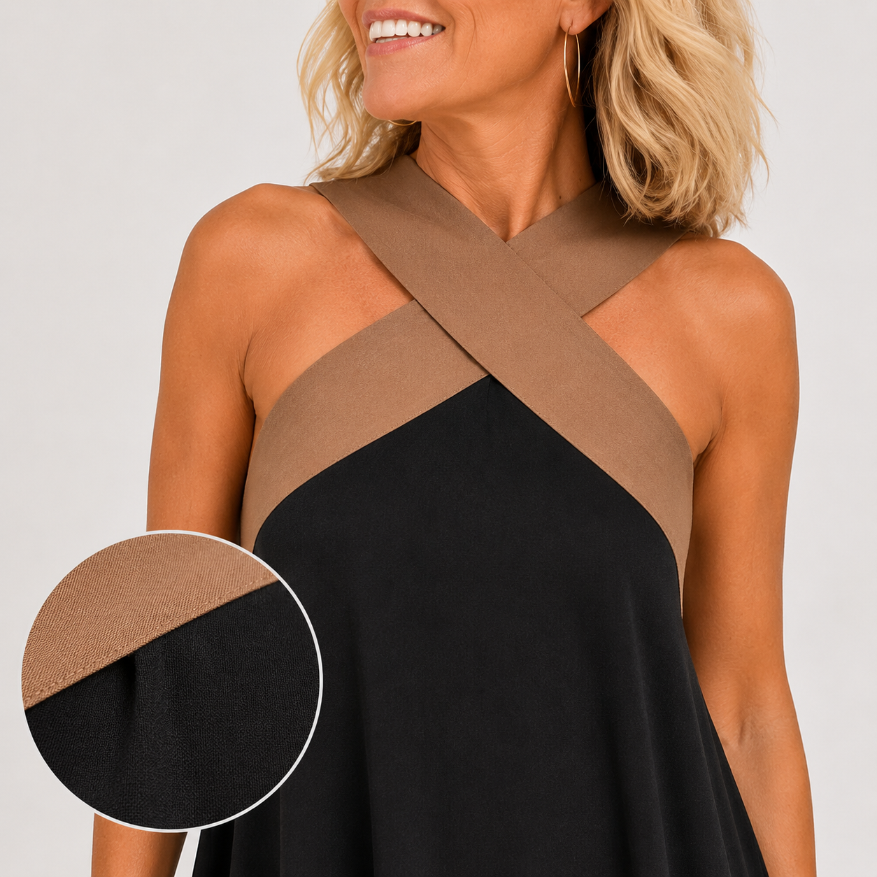 Delfina | Vestido de corte cruzado