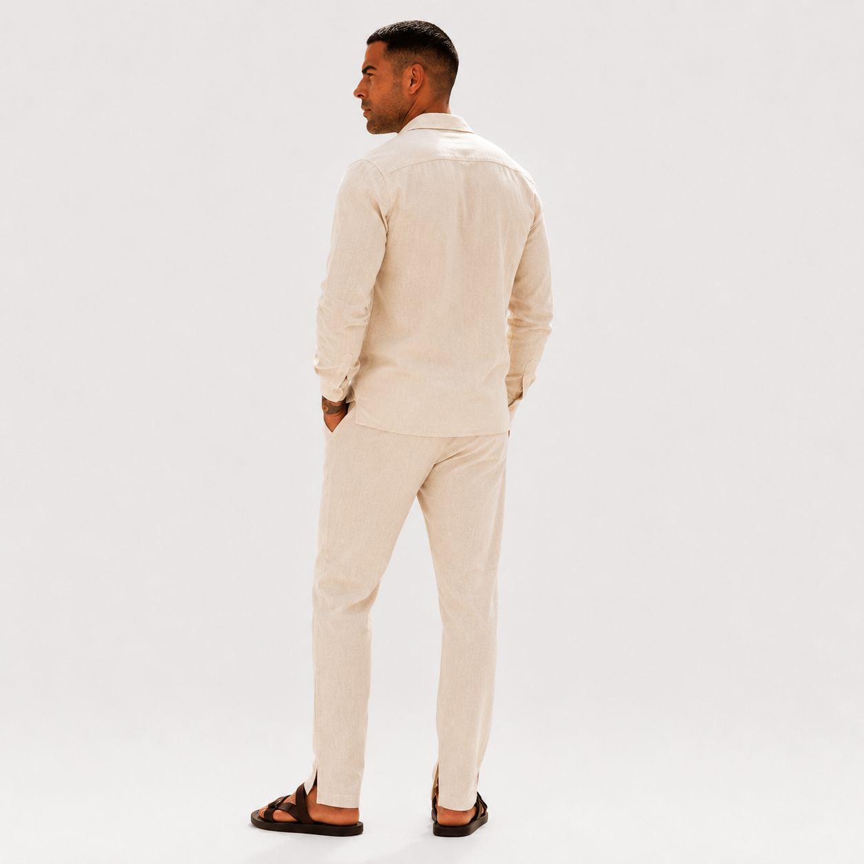 Joel | Conjunto de lino premium