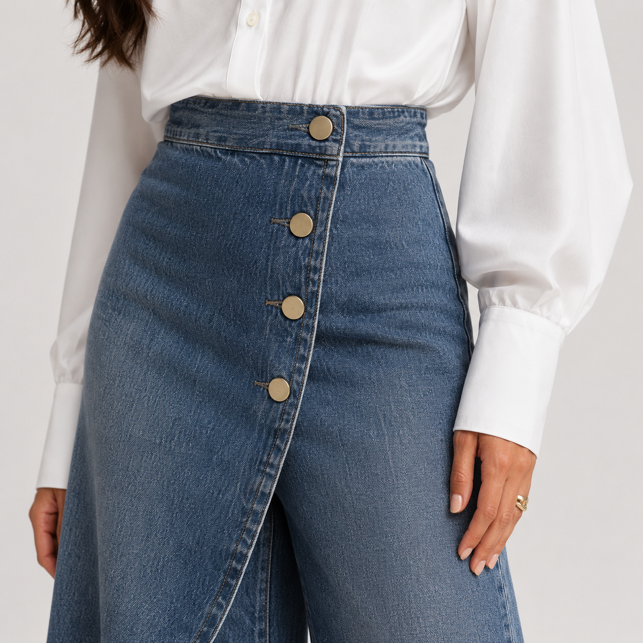 Carla™ | Pantalones vaqueros cruzados