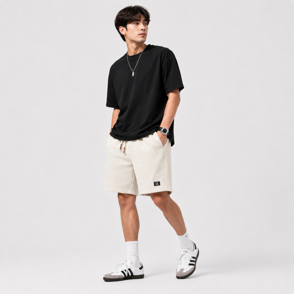 Noel | Pantalón corto premium – Comodidad ligera con un toque refinado