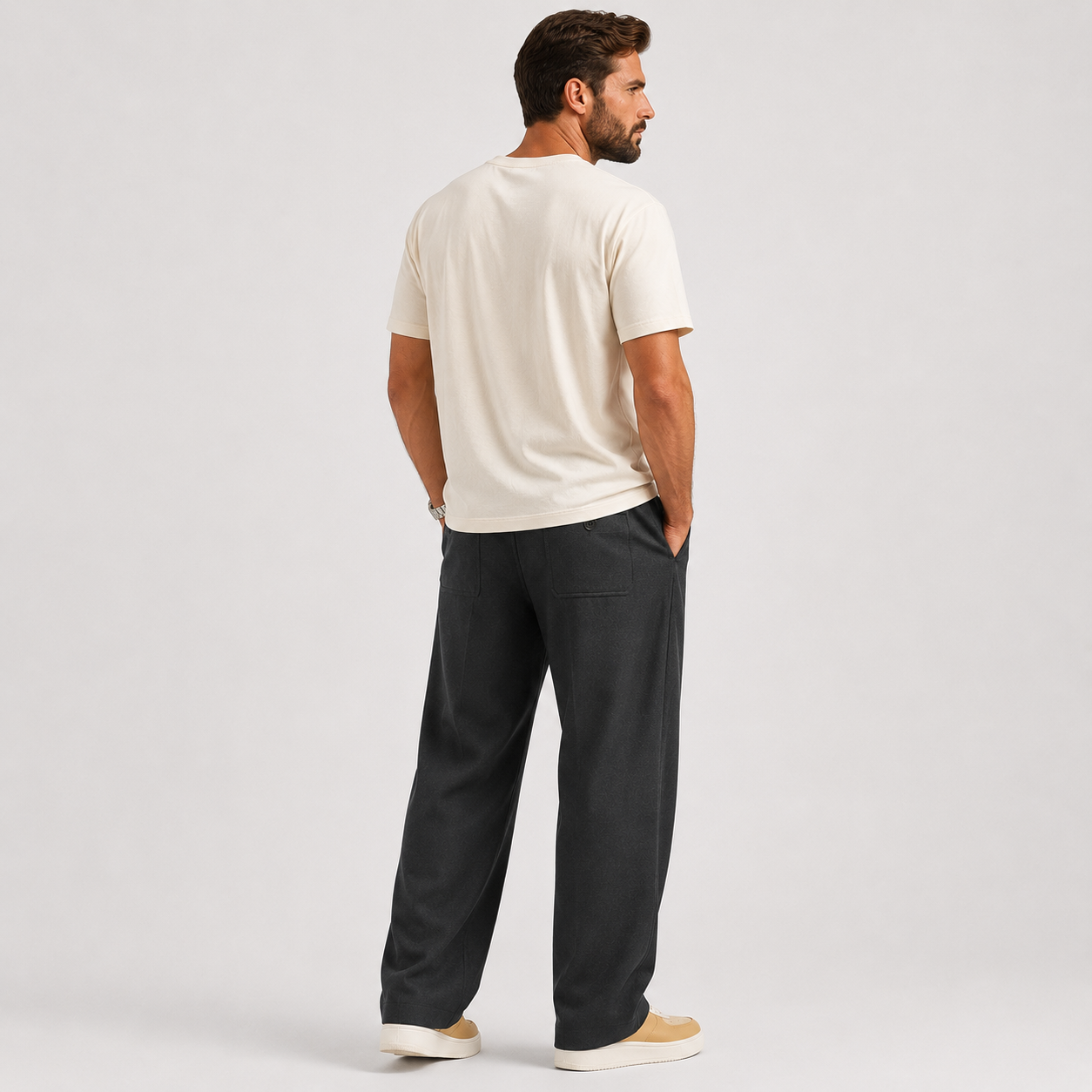 Marcelo | Pantalón elegante con cordón ajustable