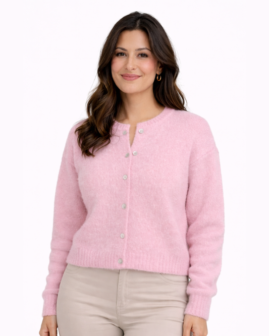 Cárdigan Spring Rosa