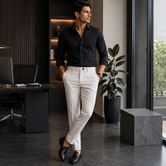 Hugo | Pantalón de vestir recto de verano