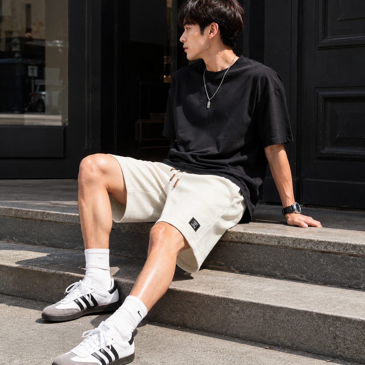 Noel | Pantalón corto premium – Comodidad ligera con un toque refinado