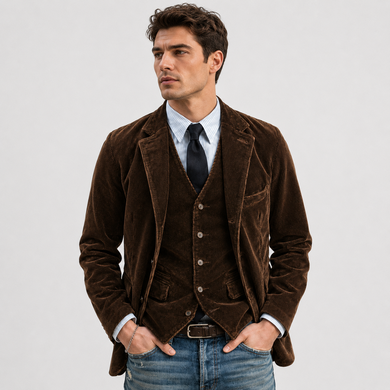 Adolfo | Chaqueta y chaleco vintaje