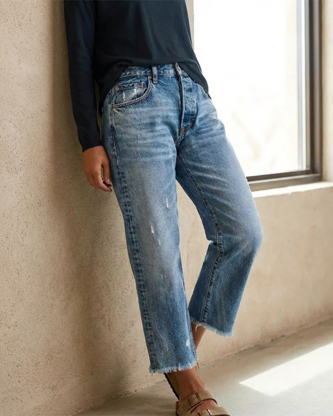 Jeans Retro Cropped