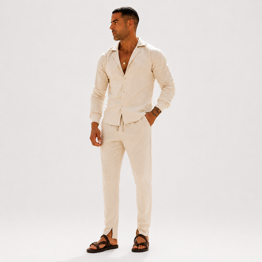 Joel | Conjunto de lino premium