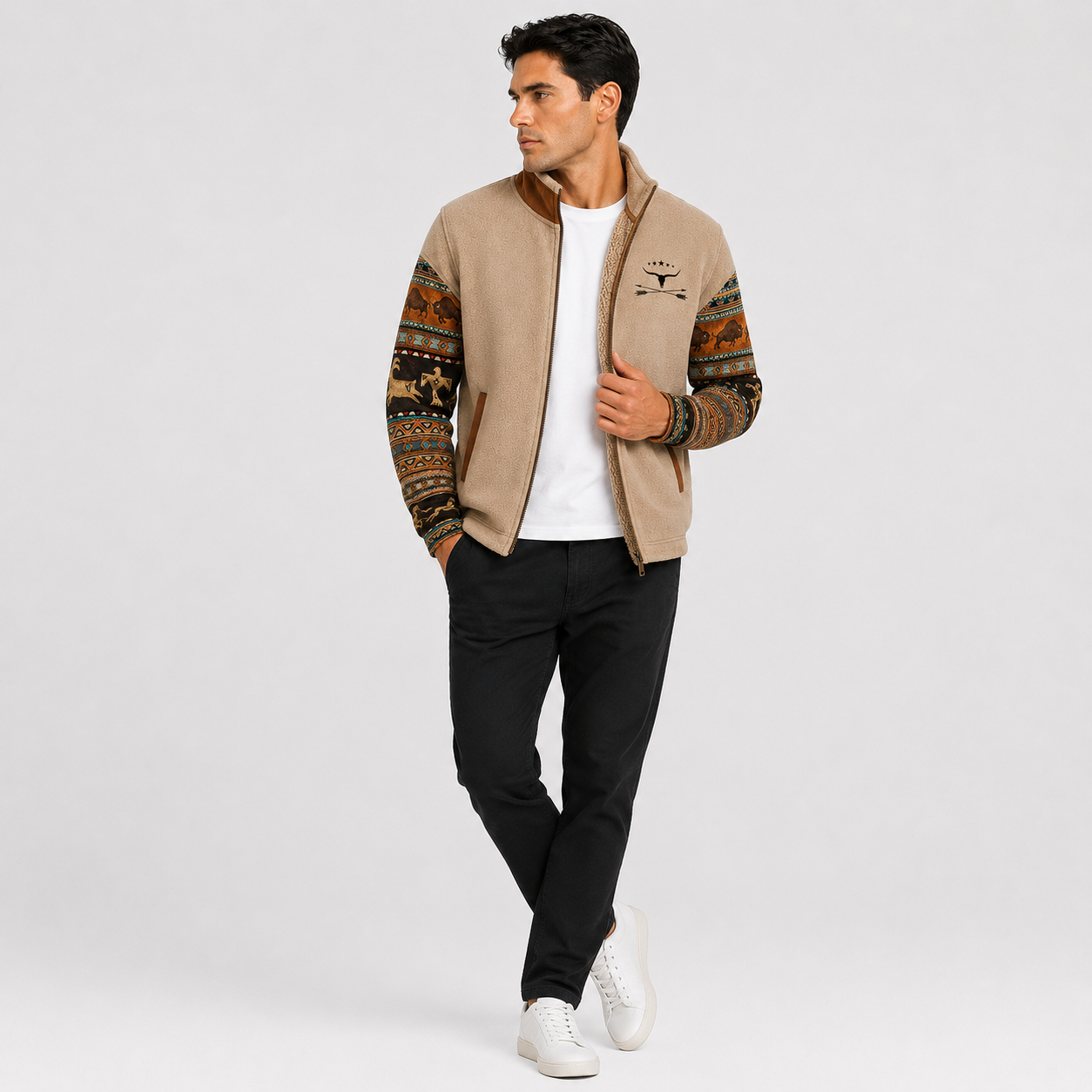 Sebastian | Chaqueta de Forro Polar Elegante con Forro Térmico
