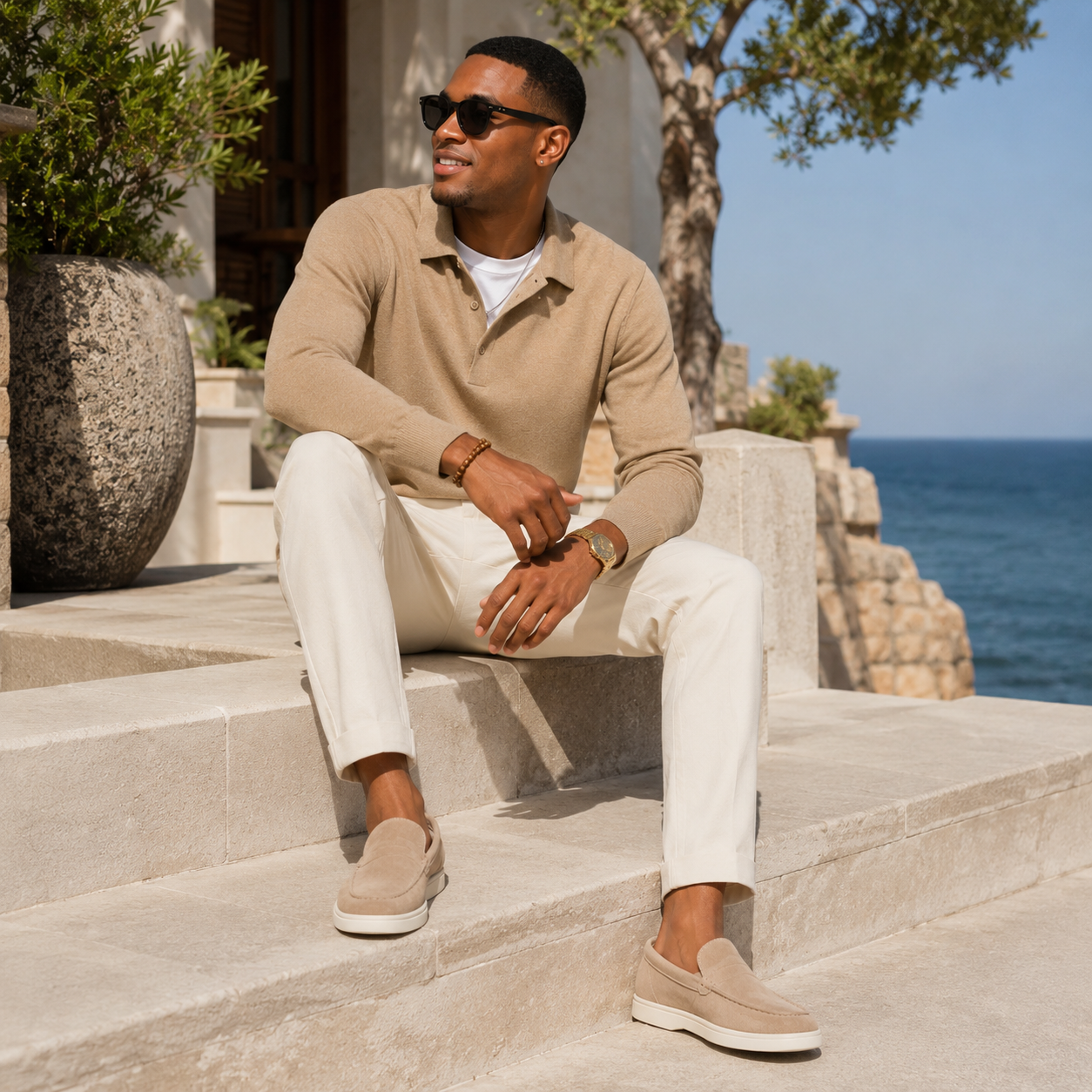 Enzo | Mocasines de ante clásicos