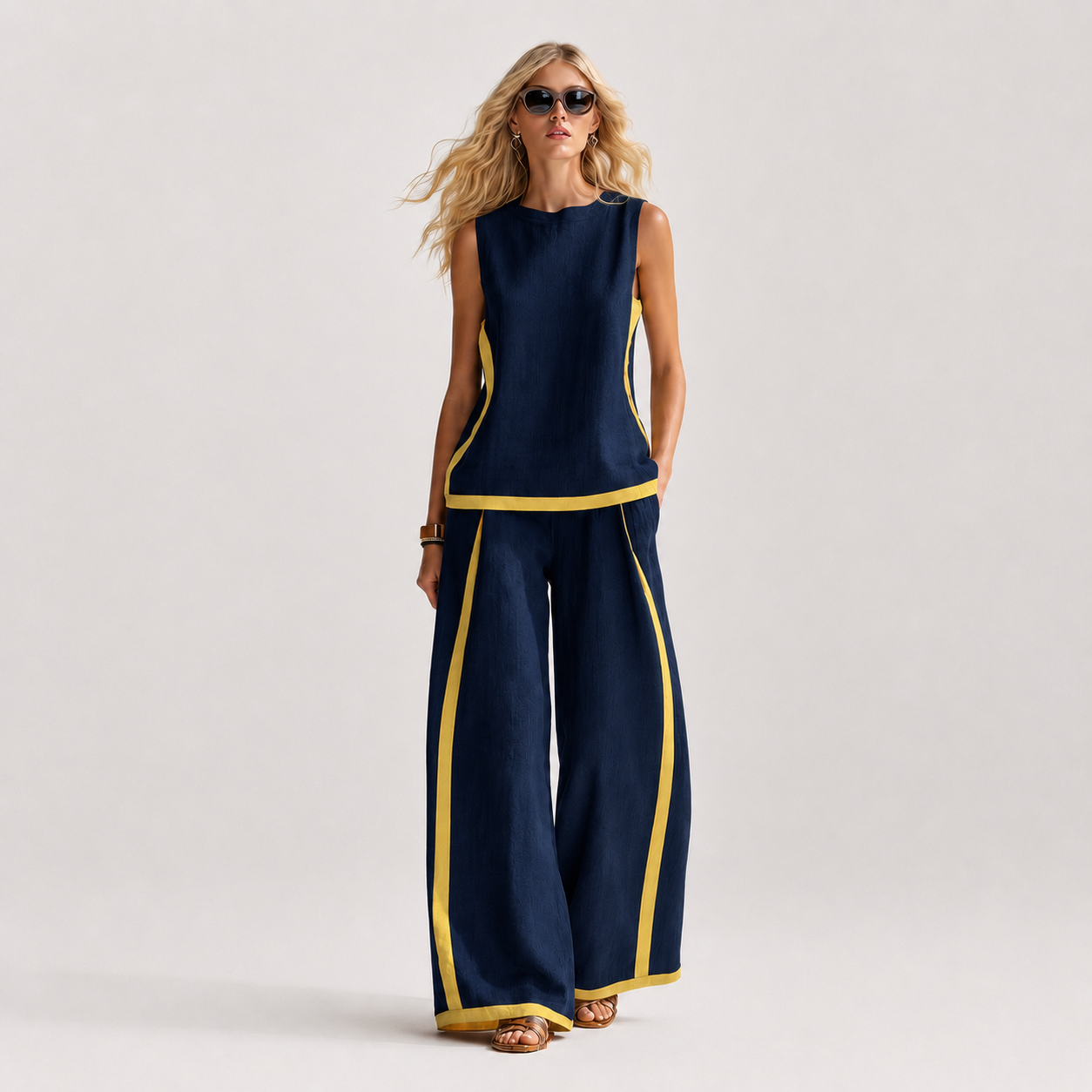 Leila | Conjunto elegante de dos piezas
