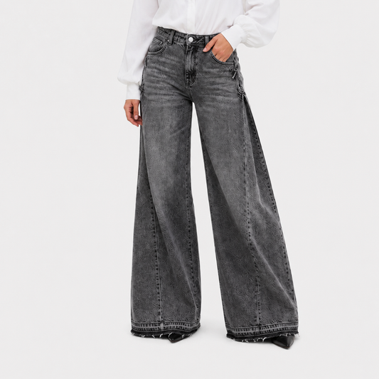 Paula | Vaqueros oversize de cintura alta y pierna ancha