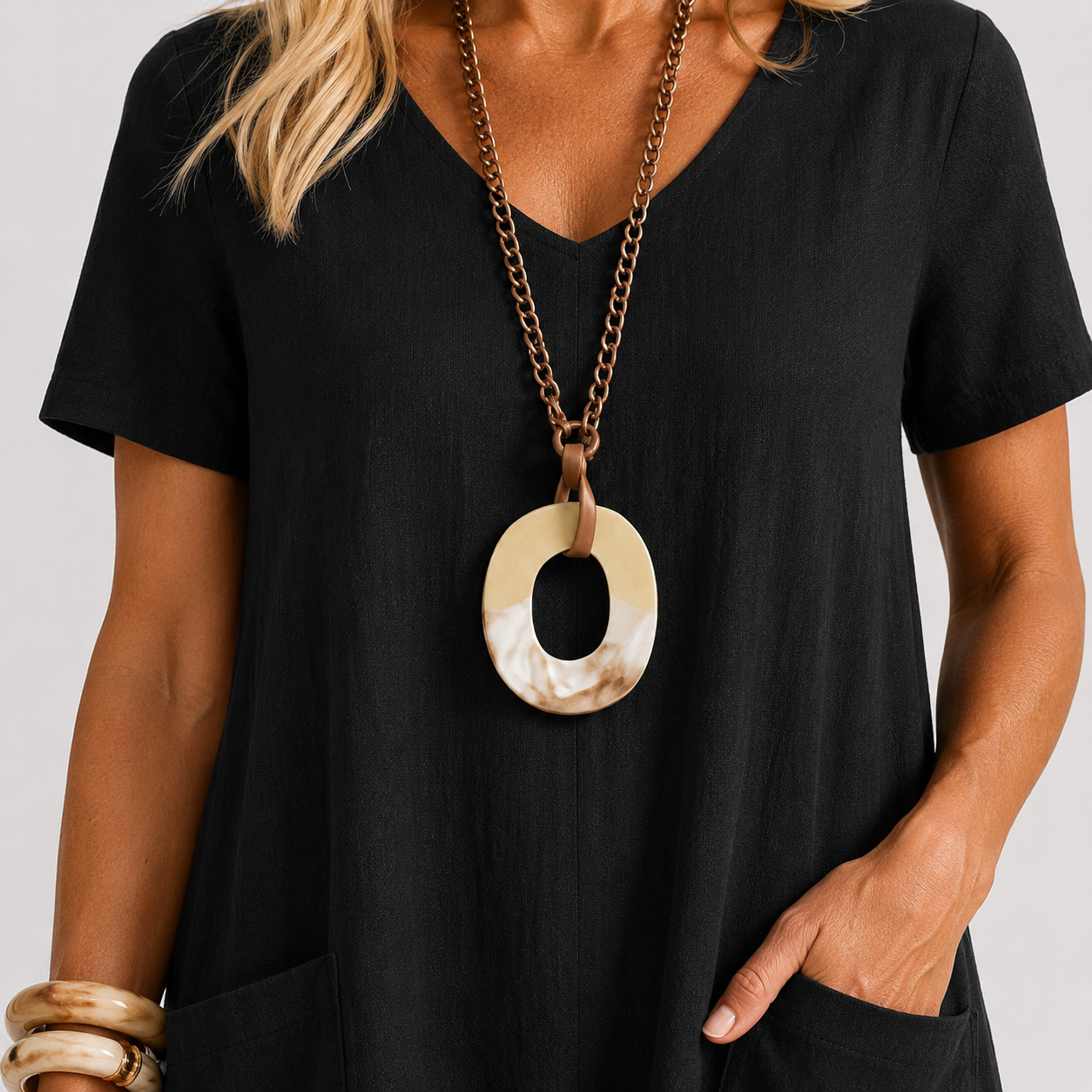 Marisa | Vestido fluido de estilo casual