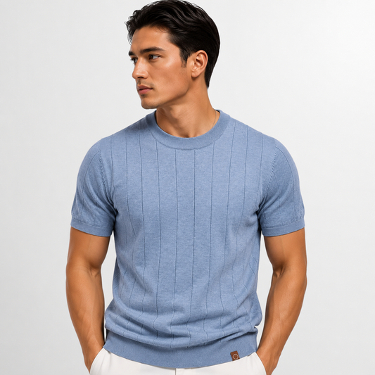 Lucas | Camiseta de canalé premium