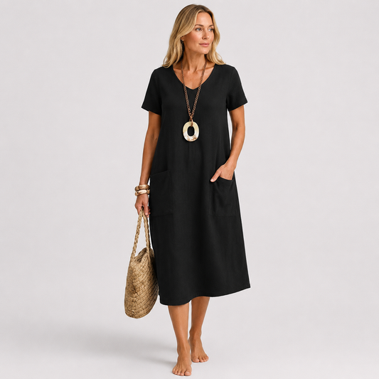 Marisa | Vestido fluido de estilo casual