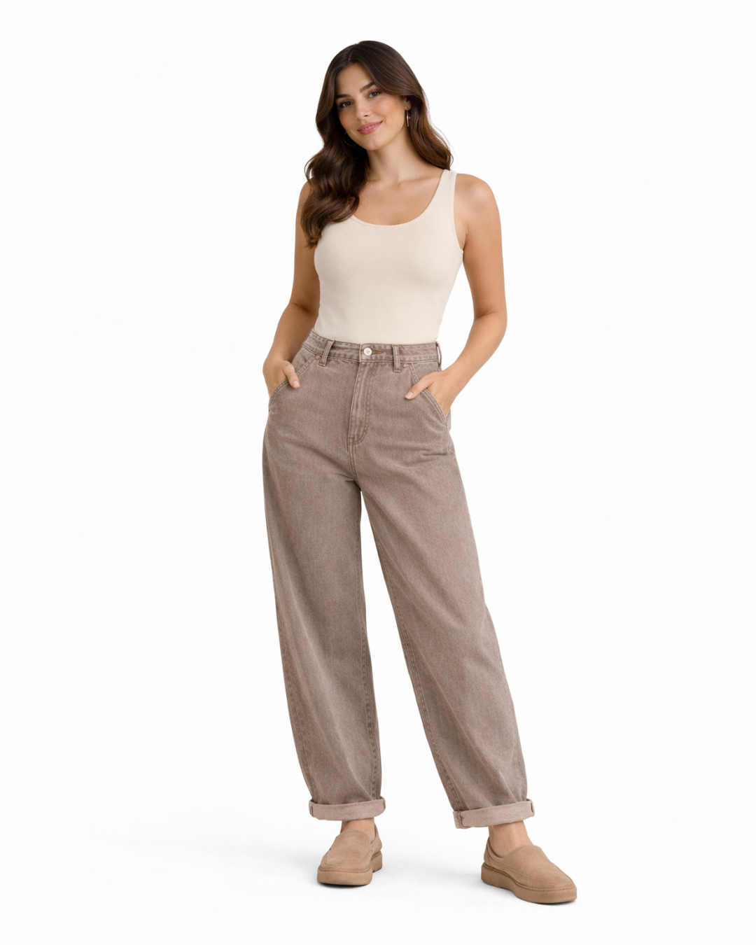 Vaqueros Balloon Taupe