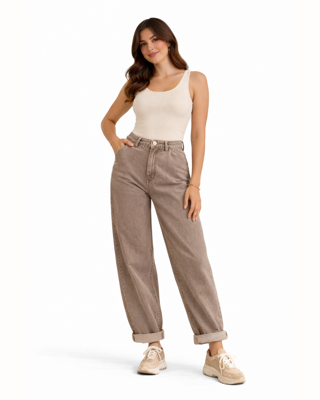 Vaqueros Balloon Taupe