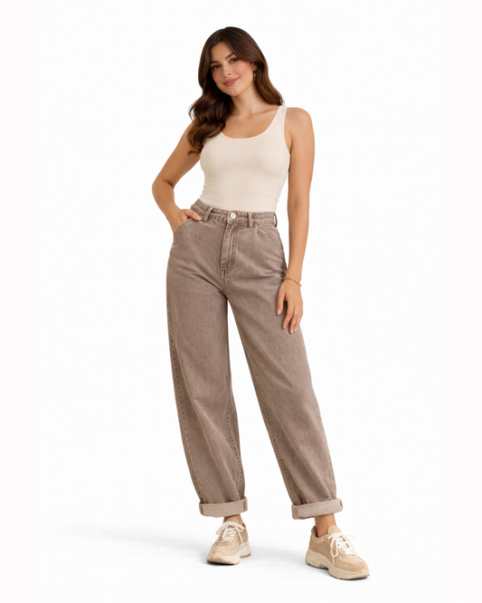 Vaqueros Balloon Taupe
