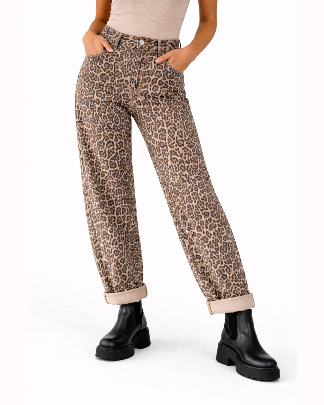 Vaqueros Barrel Leopardo