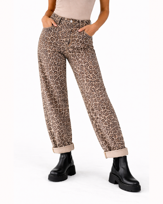 Vaqueros Barrel Leopardo