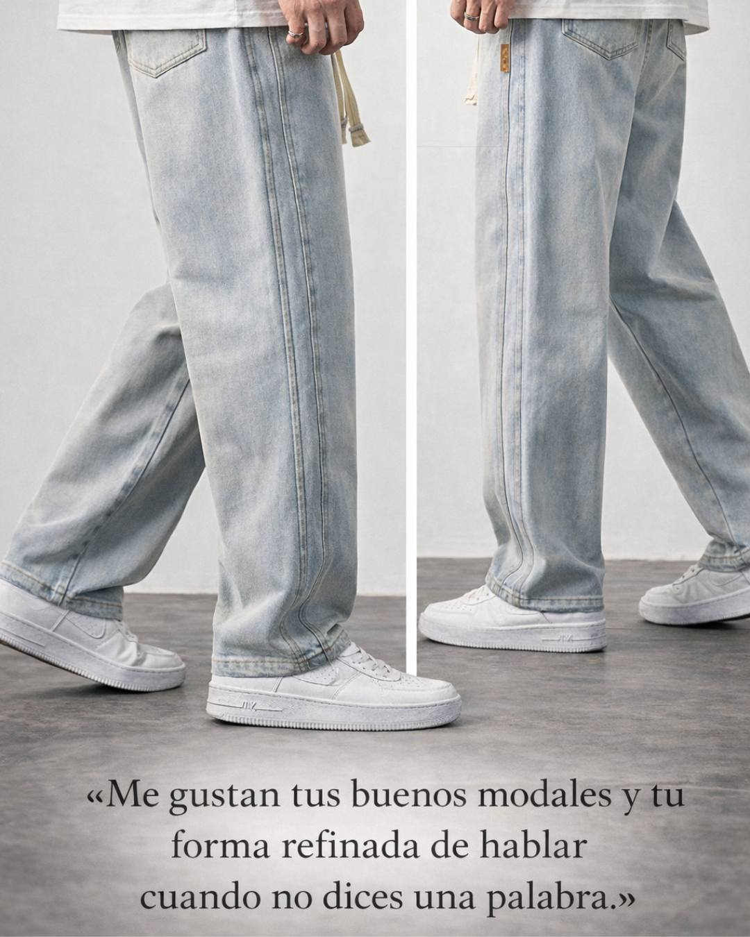 Vaqueros Rectos Anchos