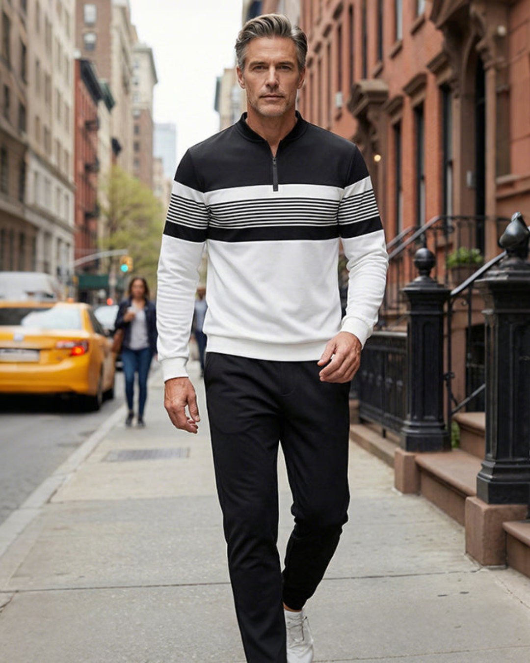 Conjunto Pullover Gráfico