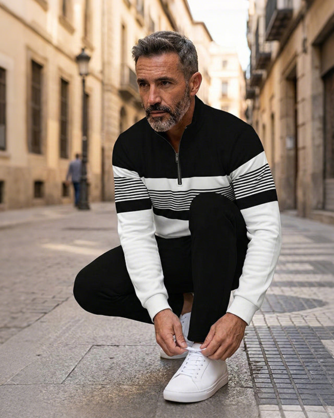 Conjunto Pullover Gráfico
