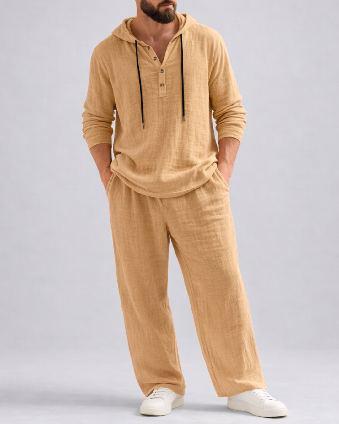 Conjunto de Sudadera con Capucha y Pantalón Jogger