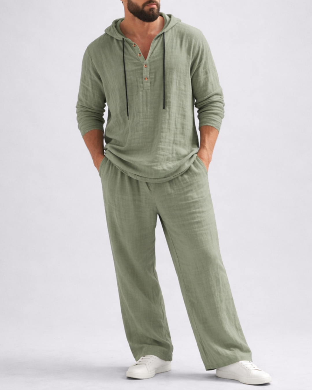 Conjunto de Sudadera con Capucha y Pantalón Jogger